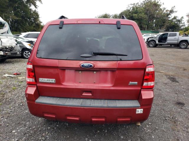 1FMCU9DG1CKB12534 - 2012 FORD ESCAPE XLT RED photo 6