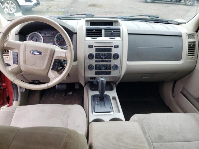 1FMCU9DG1CKB12534 - 2012 FORD ESCAPE XLT RED photo 8
