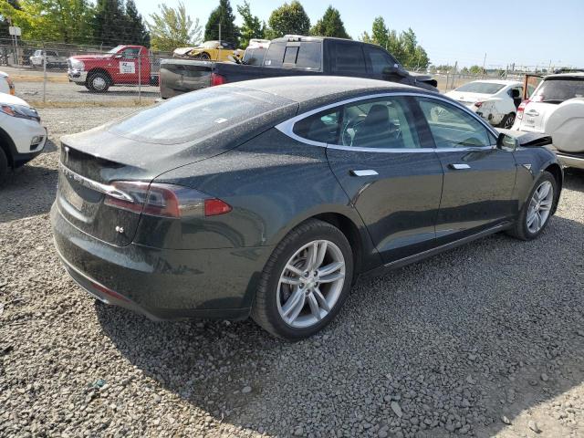 5YJSA1S13EFP29054 - 2014 TESLA MODEL S Կանաչ լուսանկար 3
