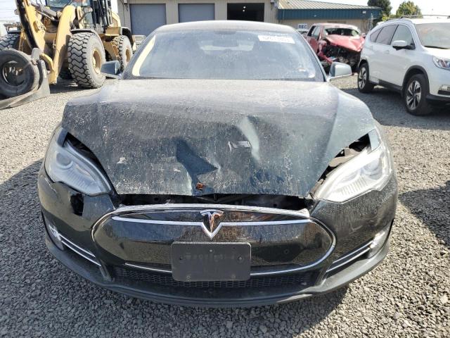 5YJSA1S13EFP29054 - 2014 TESLA MODEL S Կանաչ լուսանկար 5