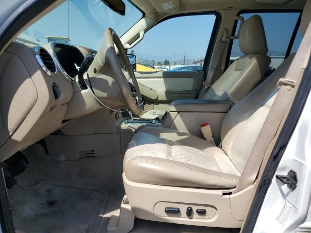 1FMEU7EE5AUA92428 - 2010 FORD EXPLORER EDDIE BAUER WHITE photo 7