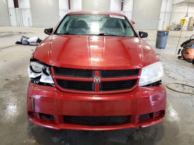 1B3LC46K68N286764 - 2008 DODGE AVENGER SE RED photo 5