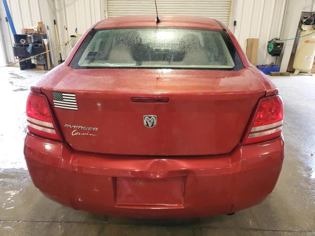 1B3LC46K68N286764 - 2008 DODGE AVENGER SE RED photo 6