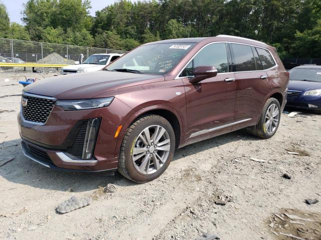 1GYKPDRS9NZ113443 - 2022 CADILLAC XT6 PREMIUM LUXURY BURGUNDY photo 1