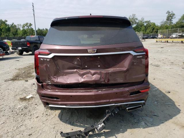 1GYKPDRS9NZ113443 - 2022 CADILLAC XT6 PREMIUM LUXURY BURGUNDY photo 6