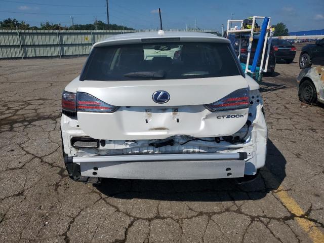 JTHKD5BH1C2089825 - 2012 LEXUS CT 200 WHITE photo 6