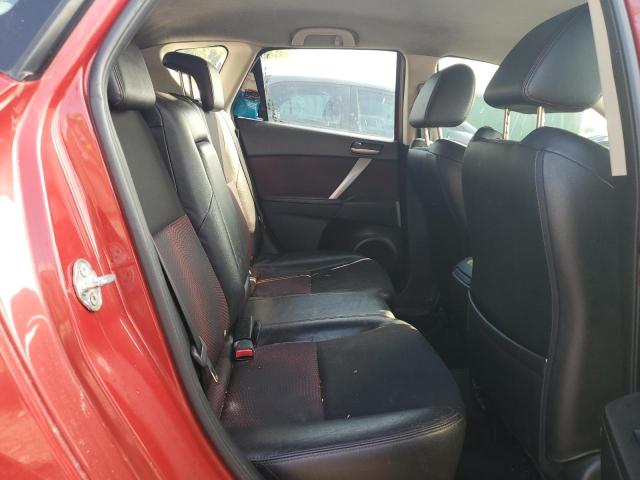 JM1BL1H45A1255946 - 2010 MAZDA SPEED 3 RED photo 10