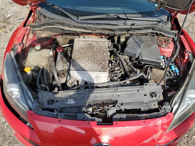 JM1BL1H45A1255946 - 2010 MAZDA SPEED 3 RED photo 11