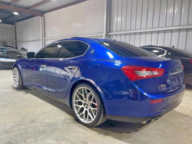 ZAM57RTA0E1087454 - 2014 MASERATI GHIBLI S ლურჯი ფოტო 3