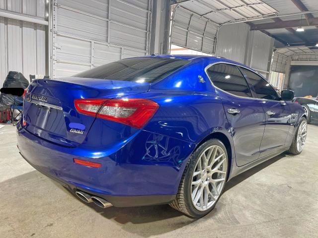 ZAM57RTA0E1087454 - 2014 MASERATI GHIBLI S ლურჯი ფოტო 4