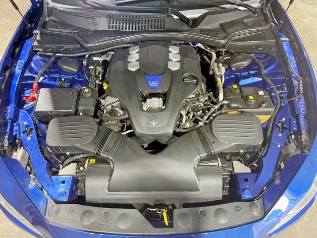 ZAM57RTA0E1087454 - 2014 MASERATI GHIBLI S ლურჯი ფოტო 7