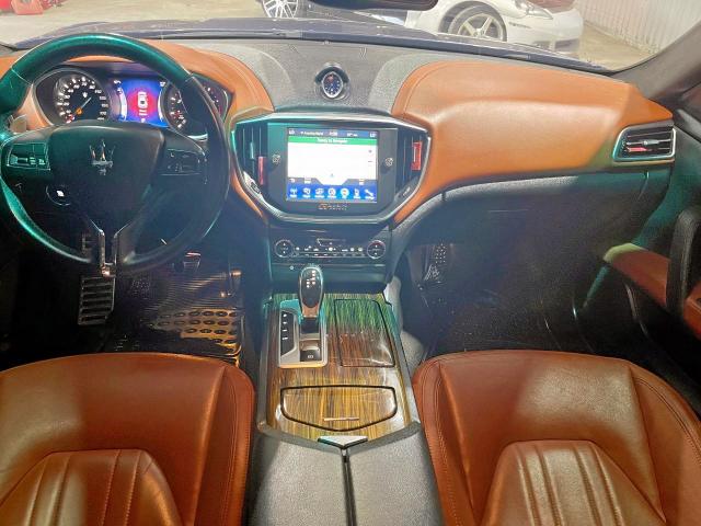 ZAM57RTA0E1087454 - 2014 MASERATI GHIBLI S ლურჯი ფოტო 9
