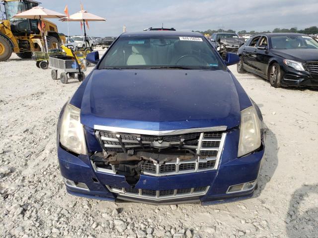 1G6DL1E36D0104714 - 2013 CADILLAC CTS PERFORMANCE COLLECTION BLUE photo 5