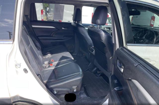 5TDJKRFHXFS168847 - 2015 TOYOTA HIGHLANDER XLE WHITE photo 6