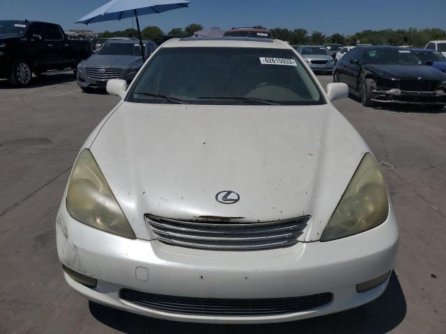 JTHBA30G545003455 - 2004 LEXUS ES 330 WHITE photo 5