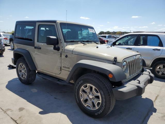 1C4AJWAG1JL854706 - 2018 JEEP WRANGLER SPORT BEIGE photo 4