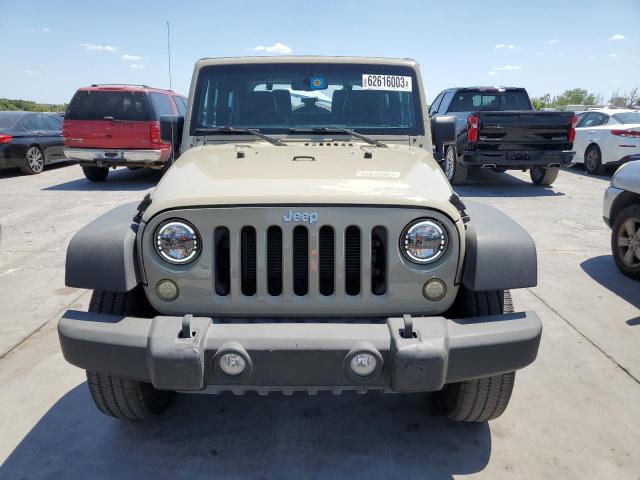 1C4AJWAG1JL854706 - 2018 JEEP WRANGLER SPORT BEIGE photo 5