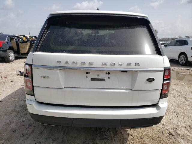 SALGS2SV7KA548323 - 2019 LAND ROVER RANGE ROVE HSE WHITE photo 6