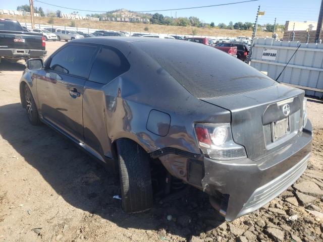 JTKJF5C77E3088701 - 2014 SCION TC GRAY photo 3