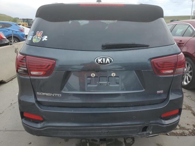 5XYPGDA33LG706209 - 2020 KIA SORENTO L CHARCOAL photo 6