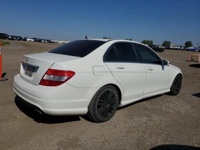 WDDGF8FB3BA509622 - 2011 MERCEDES-BENZ C 250 4MATIC WHITE photo 3