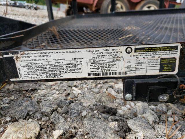 4YMUL0819FG022230 - 2012 UTILITY TRAILER Schwarz Foto 10