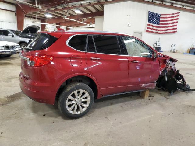 LRBFX2SA3JD004835 - 2018 BUICK ENVISION ESSENCE RED photo 3