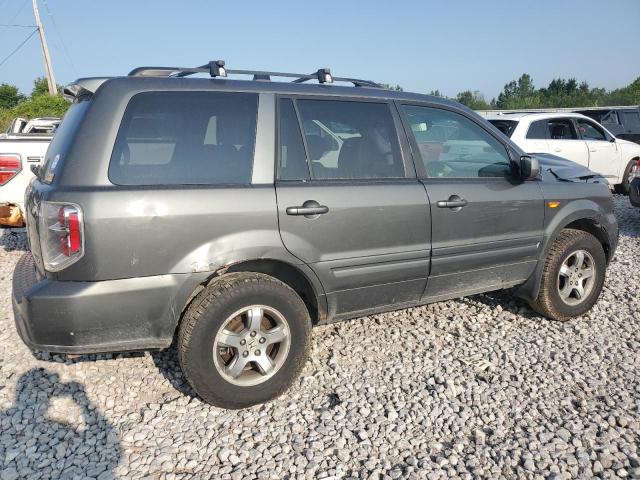 2HKYF18567H527271 - 2007 HONDA PILOT EXL GRAY photo 3