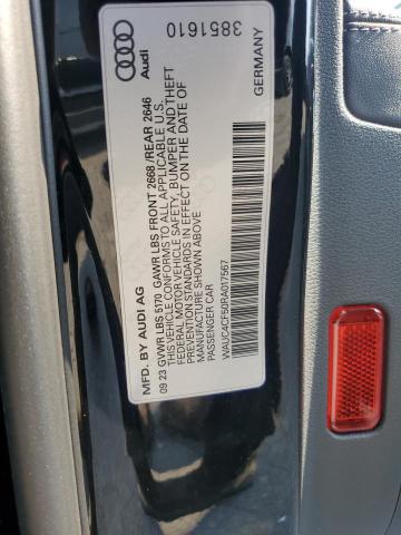 WAUC4CF50RA017567 - 2024 AUDI S5 PREMIUM PLUS შავი ფოტო 12