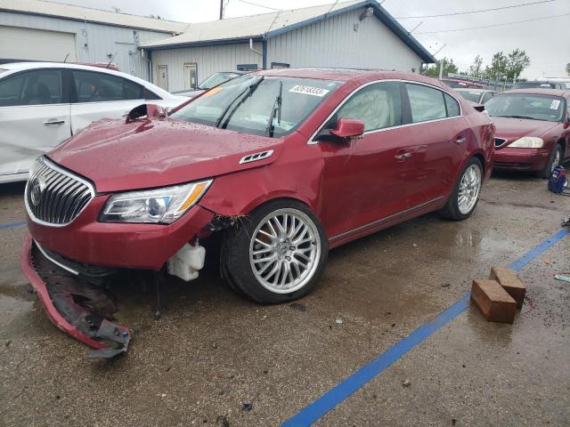 1G4GD5G34EF177585 - 2014 BUICK LACROSSE PREMIUM RED photo 1