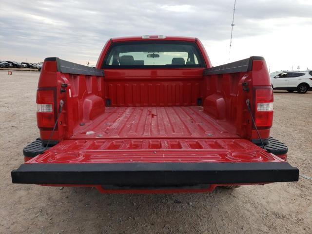1FTRF02W58KE06895 - 2008 FORD F150 Czerwony zdjęcie 10