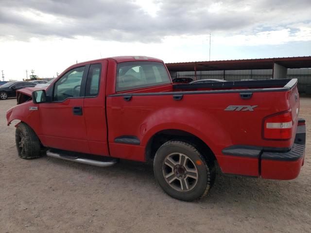 1FTRF02W58KE06895 - 2008 FORD F150 Czerwony zdjęcie 2
