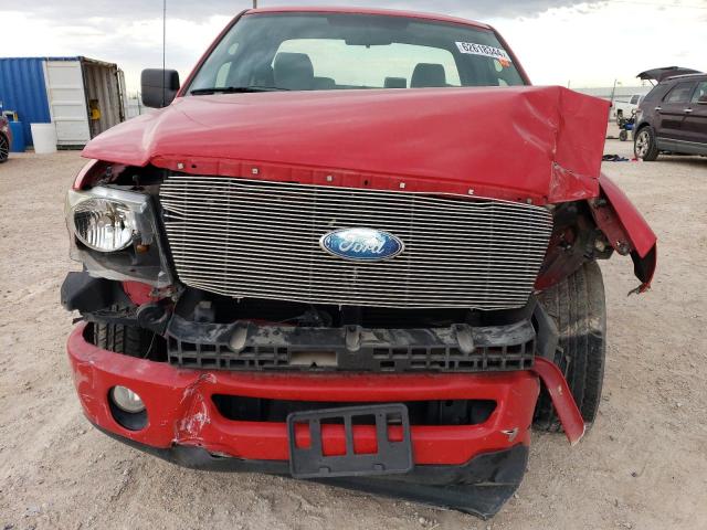 1FTRF02W58KE06895 - 2008 FORD F150 Czerwony zdjęcie 5