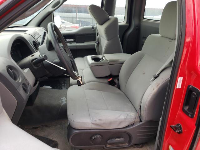 1FTRF02W58KE06895 - 2008 FORD F150 Czerwony zdjęcie 7