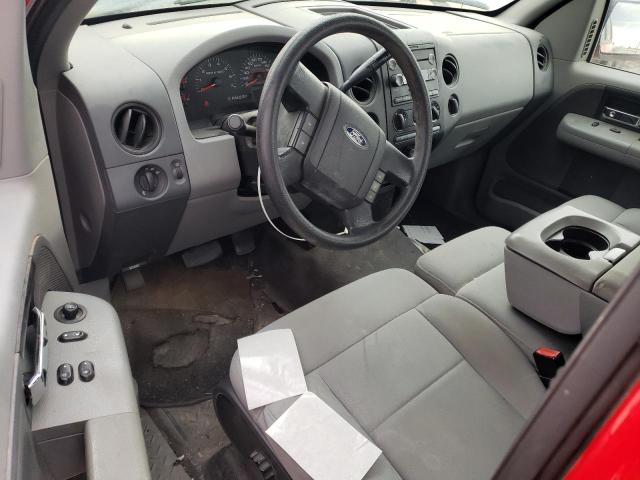 1FTRF02W58KE06895 - 2008 FORD F150 Czerwony zdjęcie 8