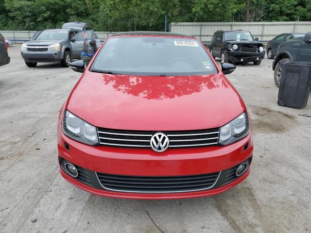 WVWBW8AH6DV004265 - 2013 VOLKSWAGEN EOS KOMFORT RED photo 5