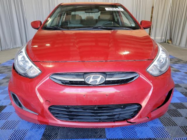 KMHCT4AE3GU089583 - 2016 HYUNDAI ACCENT SE RED photo 5