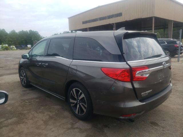 5FNRL6H90JB014942 - 2018 HONDA ODYSSEY ELITE Gris foto 2