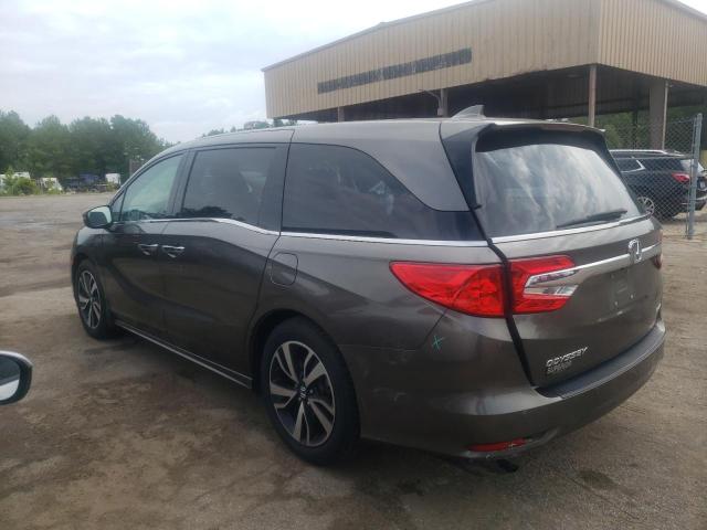 5FNRL6H90JB014942 - 2018 HONDA ODYSSEY ELITE GRAY photo 2