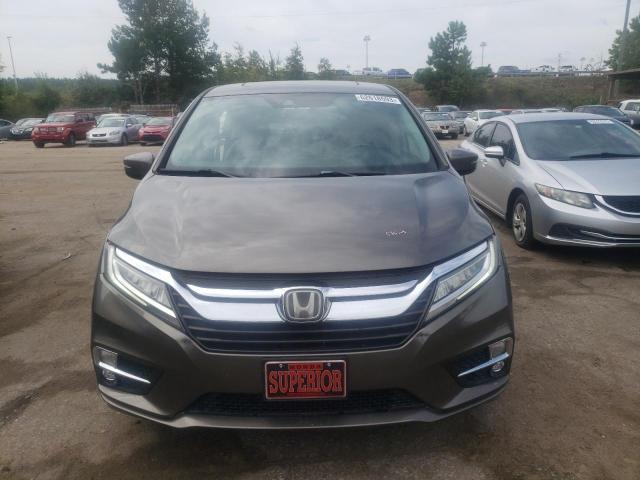 5FNRL6H90JB014942 - 2018 HONDA ODYSSEY ELITE Gris foto 5