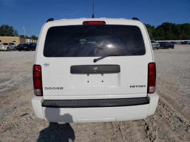 1D4PT4GK0BW601643 - 2011 DODGE NITRO HEAT WHITE photo 6