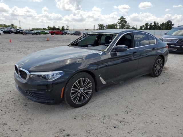 WBAJB1C58KB375778 - 2019 BMW 530XE BLACK photo 1