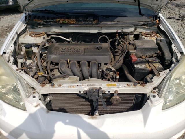 2T1LR32E95C433066 - 2005 TOYOTA MATRIX BASE WHITE photo 11