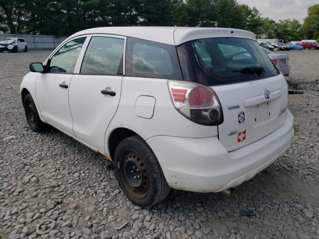 2T1LR32E95C433066 - 2005 TOYOTA MATRIX BASE WHITE photo 2