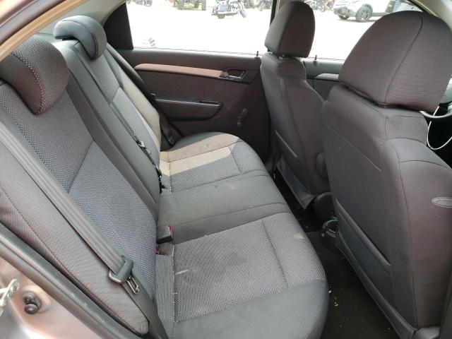 KL1TD5DE5BB193152 - 2011 CHEVROLET AVEO LS ვერცხლისფერი ფოტო 10