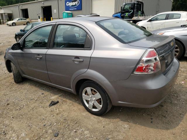 KL1TD5DE5BB193152 - 2011 CHEVROLET AVEO LS ვერცხლისფერი ფოტო 2