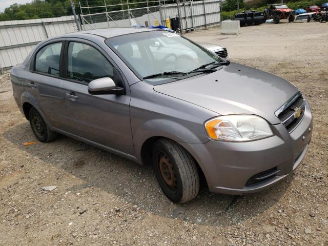 KL1TD5DE5BB193152 - 2011 CHEVROLET AVEO LS ვერცხლისფერი ფოტო 4