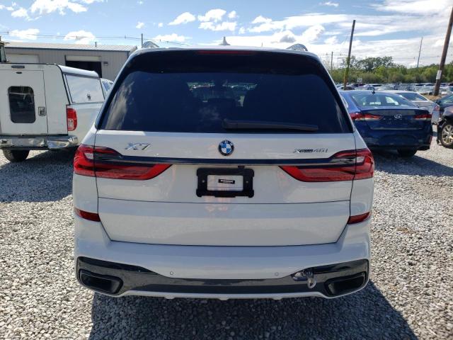 5UXCW2C01N9L77490 - 2022 BMW X7 XDRIVE40I WHITE photo 6