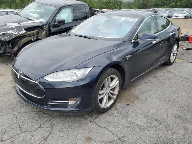 5YJSA1AG6DFP08767 - 2013 TESLA MODEL S Mavi foto 1