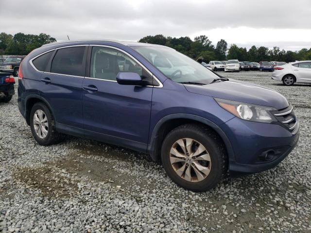 2HKRM4H73DH660112 - 2013 HONDA CR-V EXL BLUE photo 4